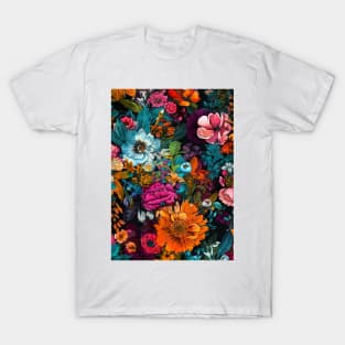 Flowers botanical pattern 2 #nature T-Shirt